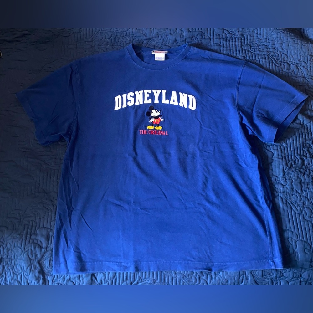 Disney Blue Men's Shirt with Mickey Mouse
